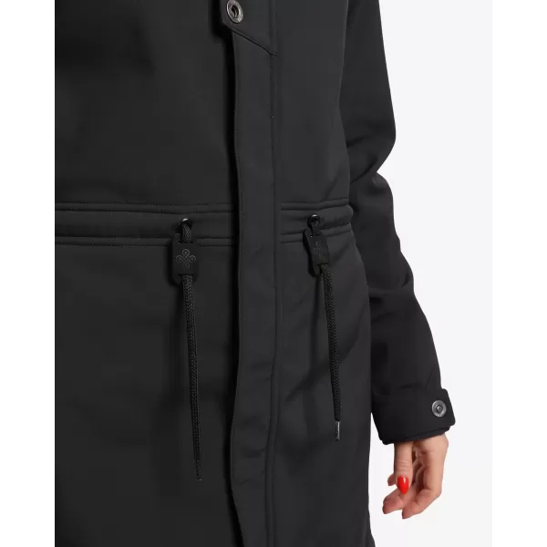  Ženski softshell kaput KILPI LASIKA-W WL0136KI CRNA 
