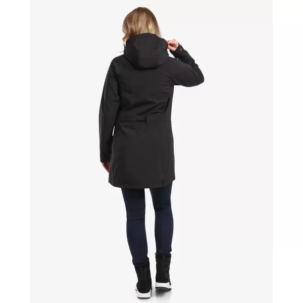  Ženski softshell kaput KILPI LASIKA-W WL0136KI CRNA 