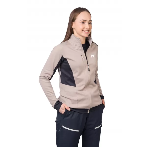  Ženski sweatshirt HANNAH NELA KOZA/ANTRACIT 