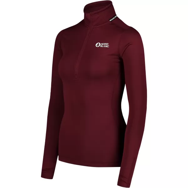  Ženska termo majica NORDBLANC FLOATY NBBLD7975 TAMNOCRVENA 