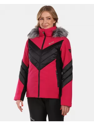 Ženska skijaška jakna KILPI LIN-W WL0110KI RUŽIČASTA
