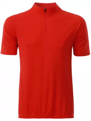 Muški biciklistički dres ALTISPORT NoPrint NP/ALM215NJ JARKO NARANČASTA