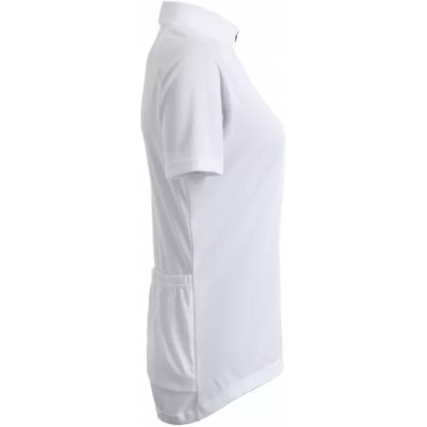  Ženski biciklistički dres ALTISPORT NoPrint NP/ALW115NJ BIJELA 
