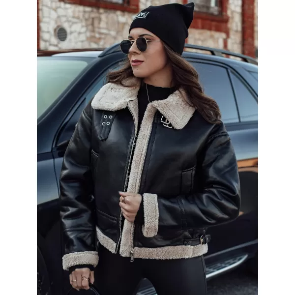  Ženska jakna DSTREET SHEREB CRNI 