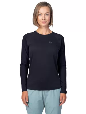 Ženska majica s dugim rukavima HANNAH LESLIE L/S ANTRACIT