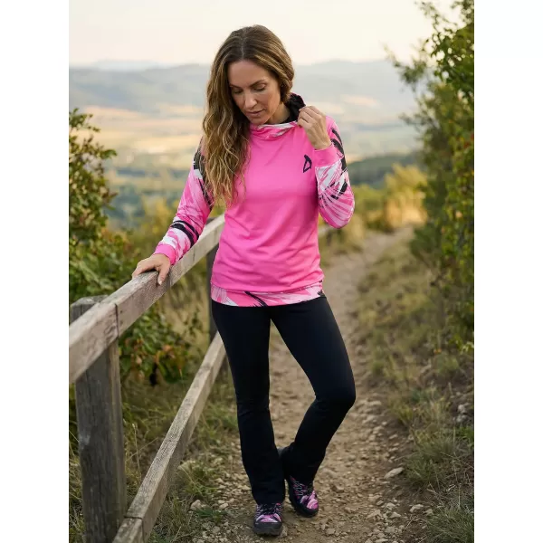 Ženska vrhunska funkcionalna majica ALTISPORT VOJ/ALW039MI01 FLUO RUŽIČASTA 