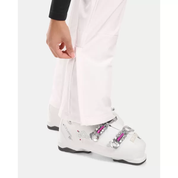 Ženske softshell skijaške hlače KILPI DIONE-W WL0408KI BIJELA 