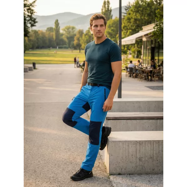  Muške hlače ALTISPORT NoPrint NP/ALM6021NJ SVIJETLO PLAVA/MORNARSKA 