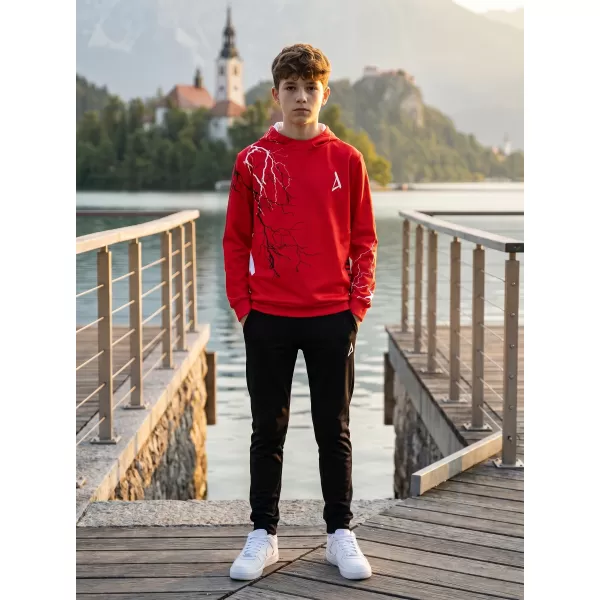  Dječja vrhunska funkcionalna majica ALTISPORT VOJ/ALK004MI01 CRVENA 