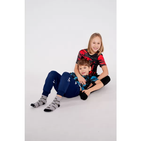  Dječja premium funkcionalna majica ALTISPORT VOJ/ALK010TR01 CRNO/SMARAGDNO 
