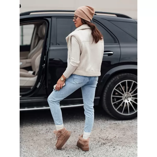  Prsluk DSTREET WOOLZIP TY4743 BIJELA 