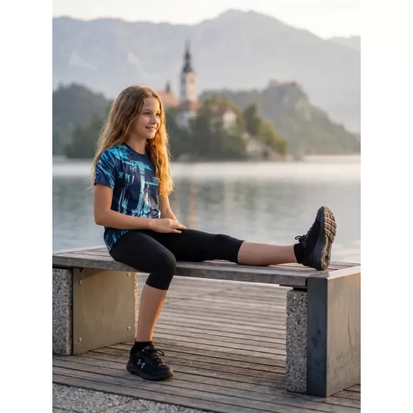  Dječja premium funkcionalna majica ALTISPORT VOJ/ALK010TR01 KRALJEVSKO PLAVA 