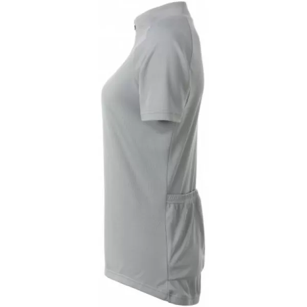  Ženski biciklistički dres ALTISPORT NoPrint NP/ALW115NJ SREBRO 