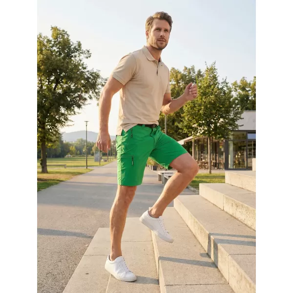  Muške kratke hlače ALTISPORT NoPrint NP/ALM4021NJ PAPRAT ZELENA 