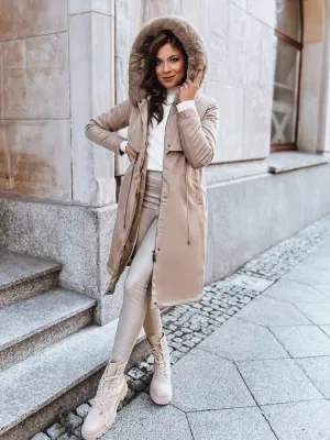 Ženski kaput DSTREET LUSTER BEIGE Dstreet1