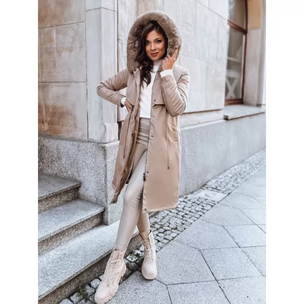  Ženski kaput DSTREET LUSTER BEIGE Dstreet1 