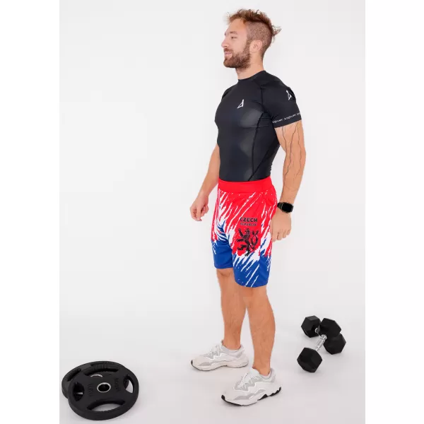  Muške premium funkcionalne kratke hlače bez džepova ALTISPORT VOJ/ALM036KRA02 LAV 