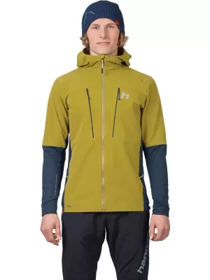 Muška jakna HANNAH TRANE HOODY ULJE AVOKADA/STRATIFICIRANO MORE