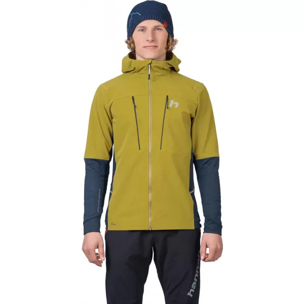  Muška jakna HANNAH TRANE HOODY ULJE AVOKADA/STRATIFICIRANO MORE 