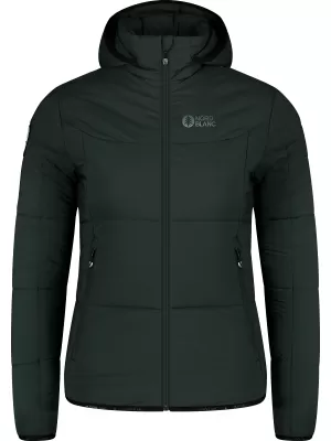 Ženska zimska jakna NORDBLANC ICEFLOES NBWJL8075 TAMNO ZELENA