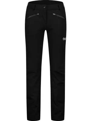 Ženske softshell hlače NORDBLANC BRAVEPATH NBFPL8097 CRNA
