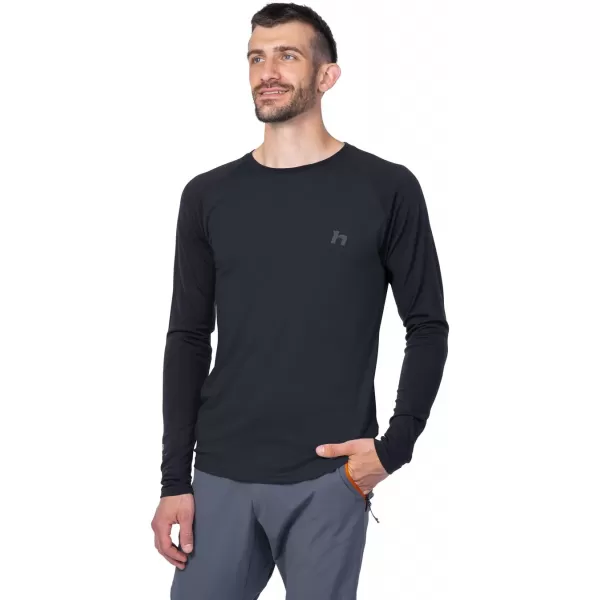  Muška majica s dugim rukavima HANNAH TAREGAN L/S ANTRACIT 