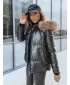 Ženska jakna DSTREET SPARKLE TY3953 CRNI