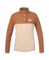 Ženski sweatshirt HANNAH NUKA ARGANOVO ULJE/SMEĐA RIŽA