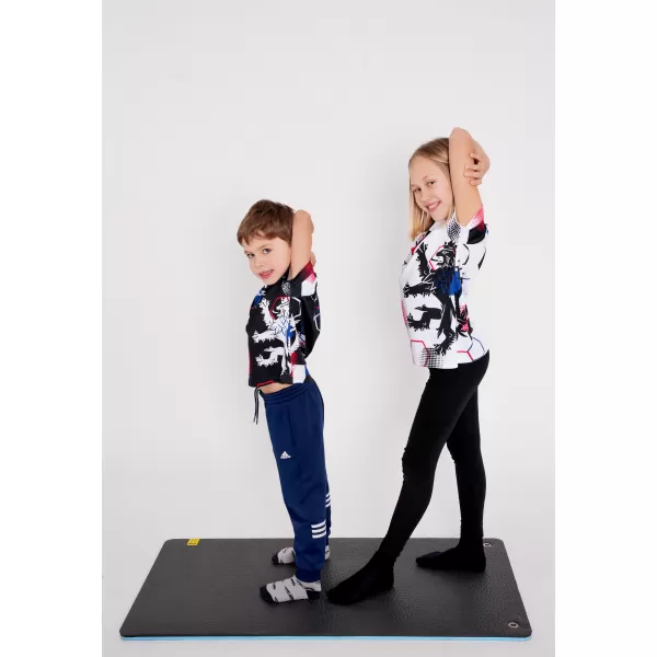  Dječja premium funkcionalna majica ALTISPORT VOJ/ALK036TR01 CRNA 