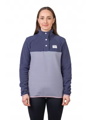 Ženski sweatshirt HANNAH NUKA SIVI KAMEN/ŽIVO SREBRO