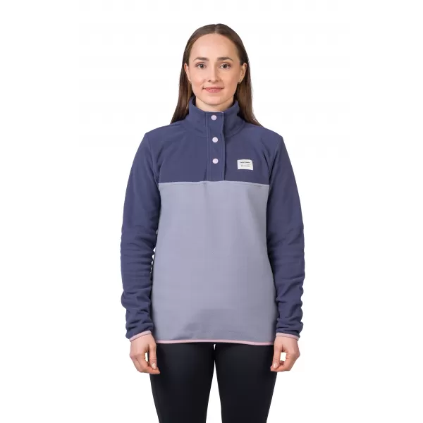  Ženski sweatshirt HANNAH NUKA SIVI KAMEN/ŽIVO SREBRO 