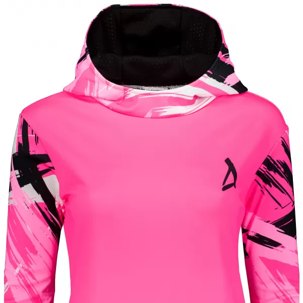  Ženska vrhunska funkcionalna majica ALTISPORT VOJ/ALW039MI01 FLUO RUŽIČASTA 
