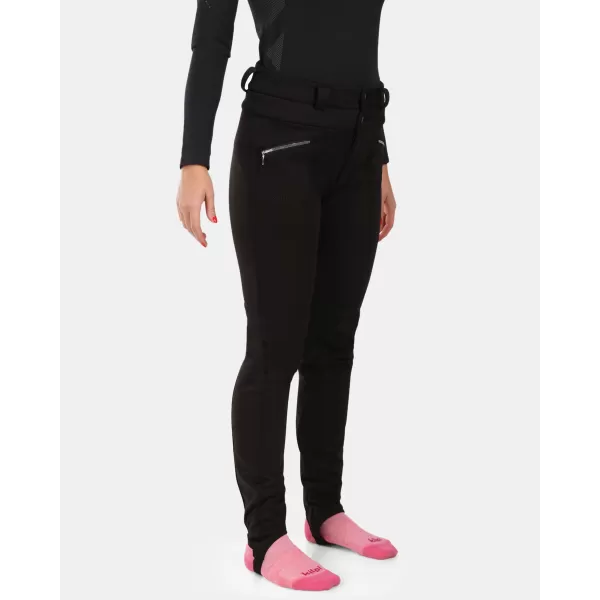  Ženske skijaške softshell hlače KILPI MAURA-W WL0405KI CRNA 