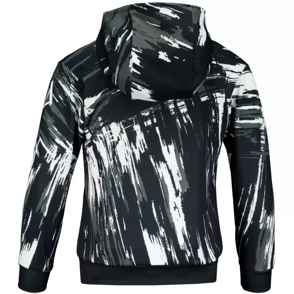  Dječja vrhunska funkcionalna majica ALTISPORT VOJ/ALK010MI01 CRNO-BIJELO 