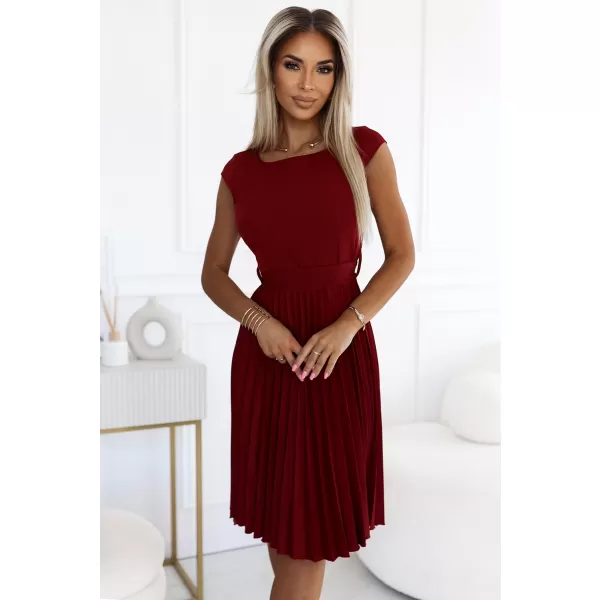  Haljina NUMOCO LILA 311-15 BURGUNDIJSKI 