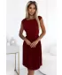 Haljina NUMOCO LILA 311-15 BURGUNDIJSKI