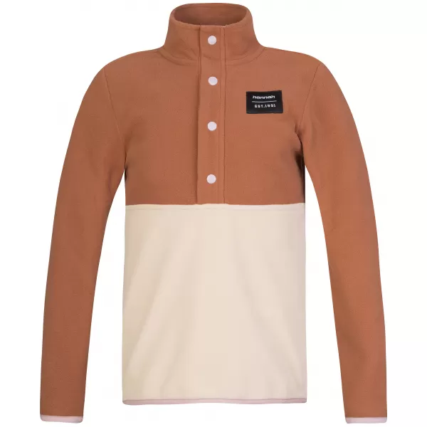  Dječji sweatshirt HANNAH MINT JR ARGANOVO ULJE/SMEĐA RIŽA 