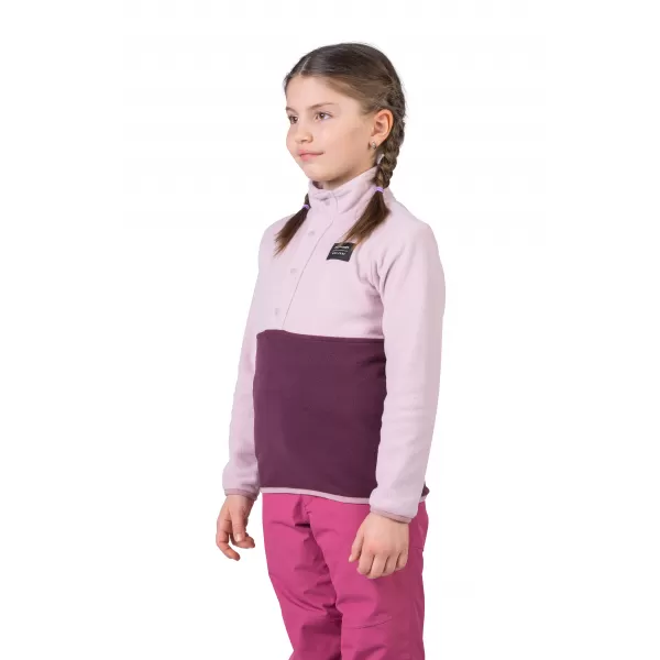  Dječji sweatshirt HANNAH MINT JR LJUBIČASTA LED/SL 