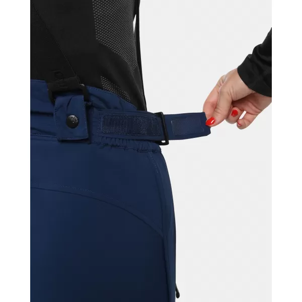  Ženske softshell skijaške hlače KILPI RHEA-W WL0409KI TAMNOPLAVA 