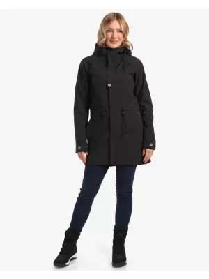 Ženski softshell kaput KILPI LASIKA-W WL0136KI CRNA