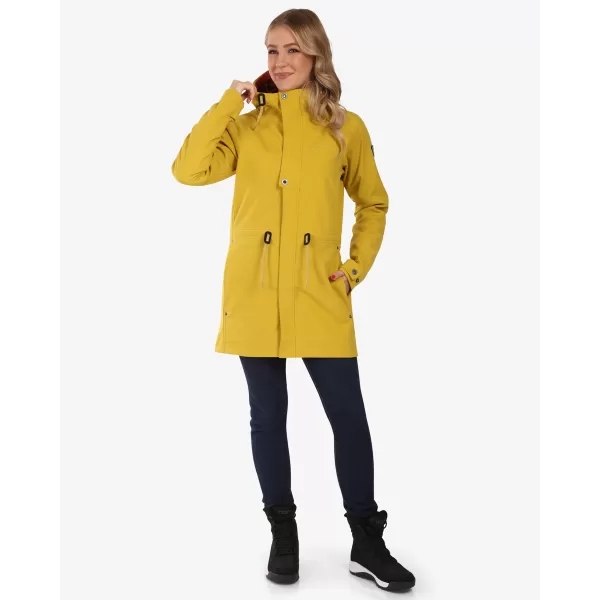  Ženski softshell kaput KILPI LASIKA-W WL0136KI ZLATNI 