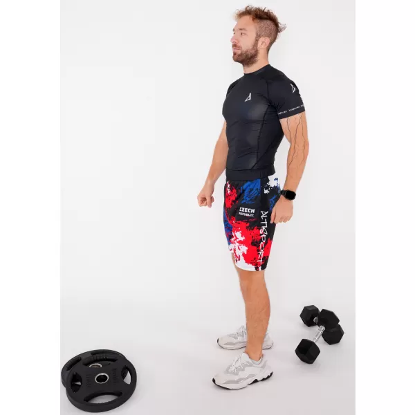  Muške premium funkcionalne kratke hlače bez džepova ALTISPORT VOJ/ALM036KRA02 MRLJE 
