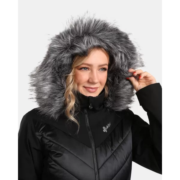  Ženska skijaška jakna KILPI LIN-W WL0110KI CRNA 
