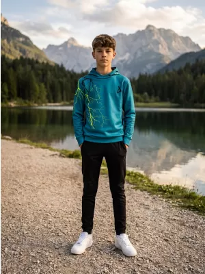 Dječja vrhunska funkcionalna majica ALTISPORT VOJ/ALK004MI01 KEROZIN/ŽUTA