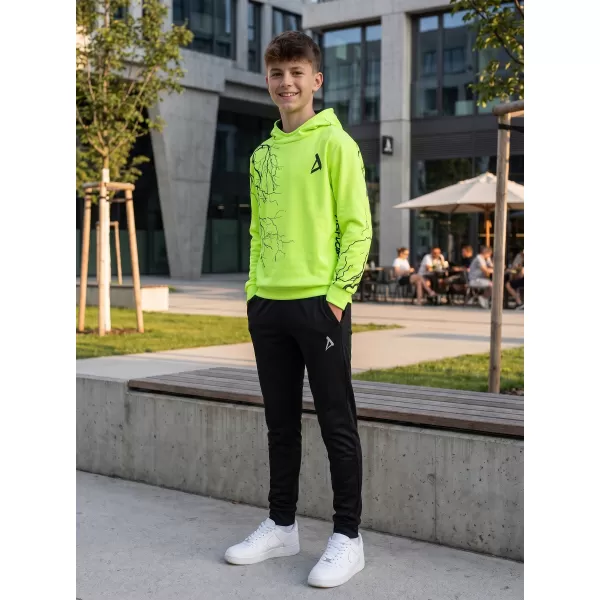  Dječja vrhunska funkcionalna majica ALTISPORT VOJ/ALK004MI01 NEON ŽUTA 