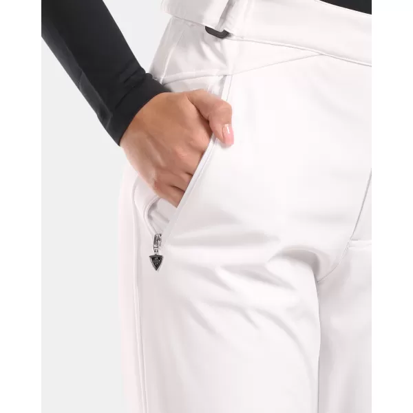  Ženske softshell skijaške hlače KILPI DIONE-W WL0408KI BIJELA 