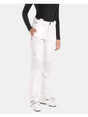 Ženske softshell skijaške hlače KILPI DIONE-W WL0408KI BIJELA