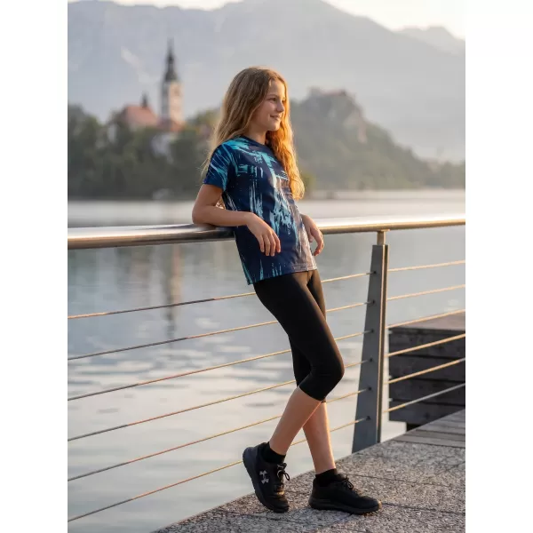  Dječja premium funkcionalna majica ALTISPORT VOJ/ALK010TR01 KRALJEVSKO PLAVA 