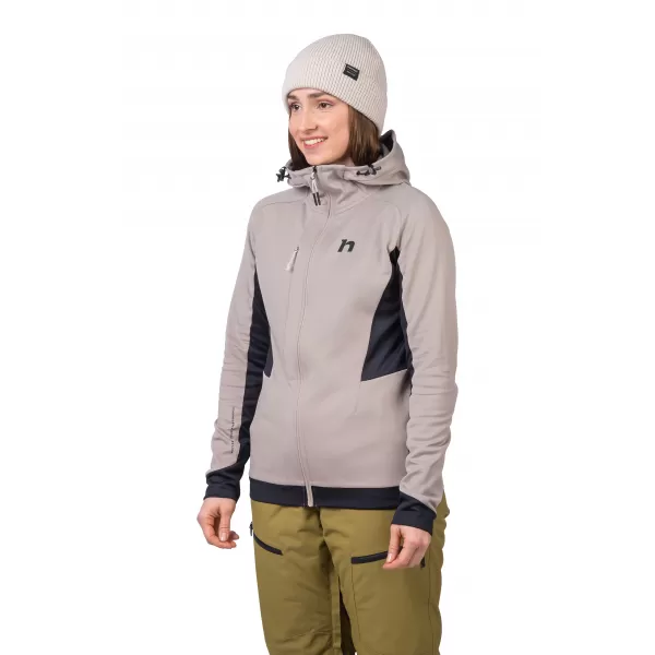  Ženski sweatshirt HANNAH NELA HOODY KOZA/ANTRACIT 