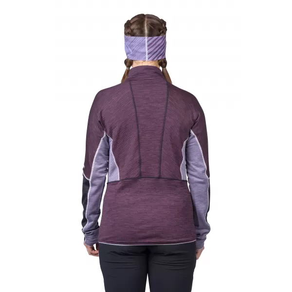  Ženski sweatshirt HANNAH MEDA HZ OREZATI LJUBIČASTA/LAVANDA SIVA MEL 